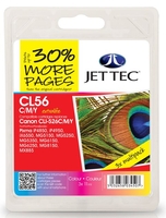 Canon CLI526 CMY Remanufactured Ink Cartridge by JetTec CL56CMY