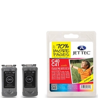 Canon PG40 CL41 Black & Colour MULTIPACK Remanufactured