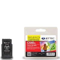 Canon PG540 Black Remanufactured Ink Cartridge by JetTec C540XL