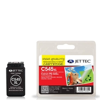 Canon PG545 XL Black Remanufactured Ink Cartridge by JetTec C545XL