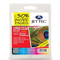 Canon PGI525 & CLI526 BCMY Remanufactured JetTec Ink Cartridge