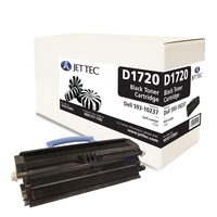 Dell 593-10237 Black Laser Toner Cartridge by JetTec - D1720