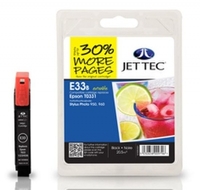 Epson T0331 Black Compatible Ink Cartridge by JetTec E33B