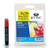 Epson T0332 Cyan Compatible Ink Cartridge by JetTec E33C
