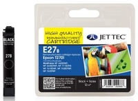Epson T2701 Black Remanufactured Ink Cartridge by JetTec - E27B