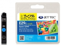 Epson T2982 Cyan Remanufactured Ink Cartridge by JetTec - E29C