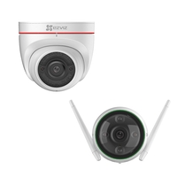 EZVIZ C3N & C4W Smart Outdoor Camera - Twin Pack