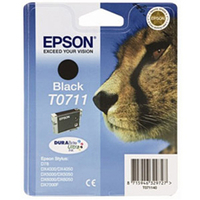 Genuine Black Epson T0711 Ink Cartridge C13T07114010