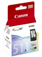 Genuine Colour Canon CL511 Ink Cartridge 2972B001