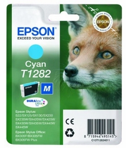 Genuine Cyan Epson T1282 Ink Cartridge C13T12824010