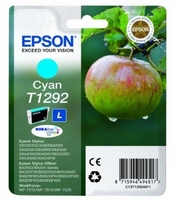 Genuine Cyan Epson T1292 Ink Cartridge C13T12924010