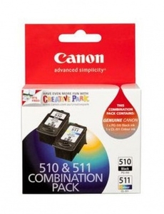 Genuine Multipack Canon PG510 and CL511 Ink Cartridge 2970B010