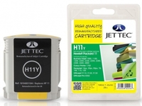HP11 C4838AE Yellow Remanufactured Ink Cartridge by JetTec H11Y
