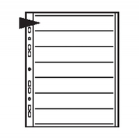Kenro Negative File Pages 35mm Paper pack of 25