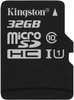 Kingston Canvas Select MicroSDHC Class 10 UHS-I 80MB/s - 32GB