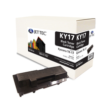 Kyocera TK-17 Black Laser Toner Cartridge by JetTec - KY17