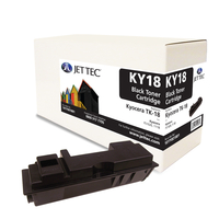 Kyocera TK-18 Black Laser Toner Cartridge by JetTec - KY18