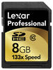 Lexar Professional 133x Secure Digital Card (SDHC) CLASS 10 - 8GB