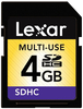 Lexar Secure Digital Card (SDHC) CLASS 4 - 4GB