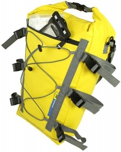 OverBoard Waterproof Kayak Deck Bag 20 Litres Yellow