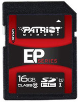 Patriot Secure Digital (SDHC) EP Series 50MB/sec Class 10 - 16GB