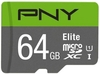 PNY Elite MicroSDXC Memory Card 100MBs Class 10 UHS-I U1 64GB
