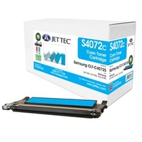 Samsung CLT-C4072S Cyan Laser Toner Cartridge by JetTec - S4072C