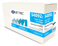 Samsung CLT-C4092S Cyan Laser Toner Cartridge by JetTec - S4092C