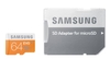 Samsung EVO Micro SDXC 48MB/s CLASS 10 with SD Adapter 64GB