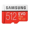 Samsung EVO Plus microSD 100MBs Memory Card with Adapter 512GB