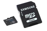 Samsung Micro SDHC 24MB/s CLASS 4 with SD Adapter - 8GB