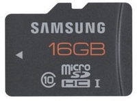 Samsung Micro SDHC Plus 48MB/s CLASS 10 16GB