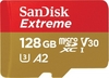 SanDisk Extreme Action Cam MicroSDXC 160MBs A2 U3 V30 Card with adapter 128GB