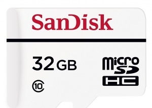 SanDisk High Endurance Video Monitoring Card Micro SDHC - 32GB