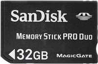 SanDisk Memory Stick PRO Duo - 32GB
