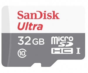 SanDisk Ultra MicroSDHC Android Memory Card 80MBs UHSI Class 10 32GB