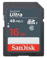 SanDisk Ultra SDHC Memory Card 48MB s UHSI Class 10 16GB