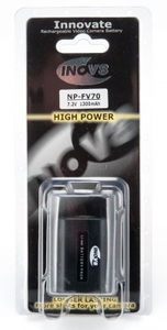 Sony NPFV70 Camcorder / Equivalent Digital Camera Battery by Inov8
