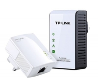 TPLINK TLWPA281KIT 300Mbps AV200 Wireless N Powerline Extender Kit