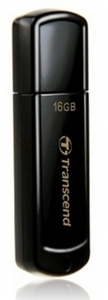 Transcend JetFlash 350 Black USB Flash Drive 16GB