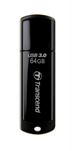 Transcend JetFlash 700 Black USB Flash Drive 64GB