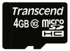 Transcend Micro SDHC Class 10 - 4GB