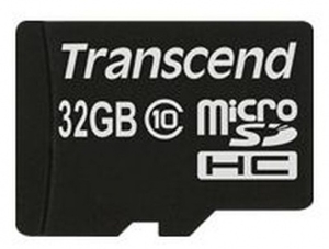 Transcend Micro SDHC Class 10 (Premium) 20MB/s 32GB