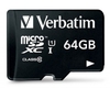 Verbatim 44084 Class 10 Micro SDXC with Adapter - 64GB