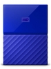 WD My Passport USB 3.0 Portable Hard Drive Blue 1TB