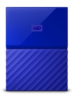WD My Passport USB 3.0 Portable Hard Drive Blue 2TB