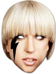 Lady Gaga Card Mask