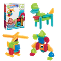 Bristle Blocks Basic Builder Box - 56 pcs