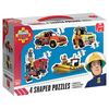 Fireman Sam 4 Shaped Puzzles