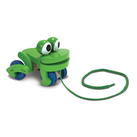 Frolicking Frog Pull Toy